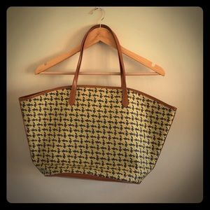 Talbots Straw Handbag #75